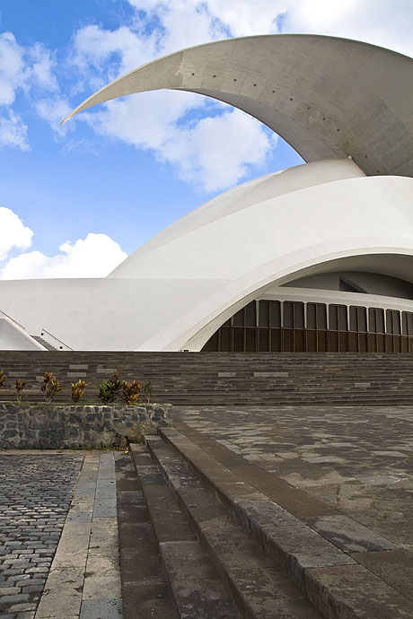 Tenerife auditorium seitenansicht foto