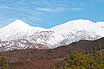 Berg Teide Mit Schnee Bedeckt