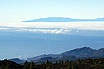 Insel La Gomera Aus Dem El Teide Berg Kanarische Inseln Gesehen