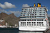 Kreuzfahrtschiff Im Hafen Tenerife