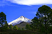 Teide Mit Einer Schnee Cap