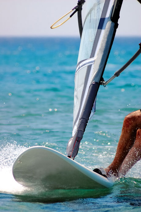 Windsurfen auf teneriffa foto