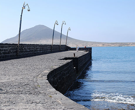 Dock to El Medano Tenerife Canary islands photo