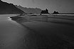 Spiaggia Con Sabbia Nera Vicino A Benijo Tenerife Isole Canarie